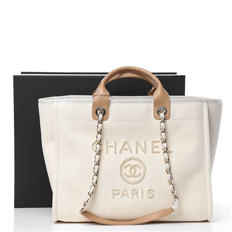 chanel deauville with pearls|coco Chanel deauville tote.